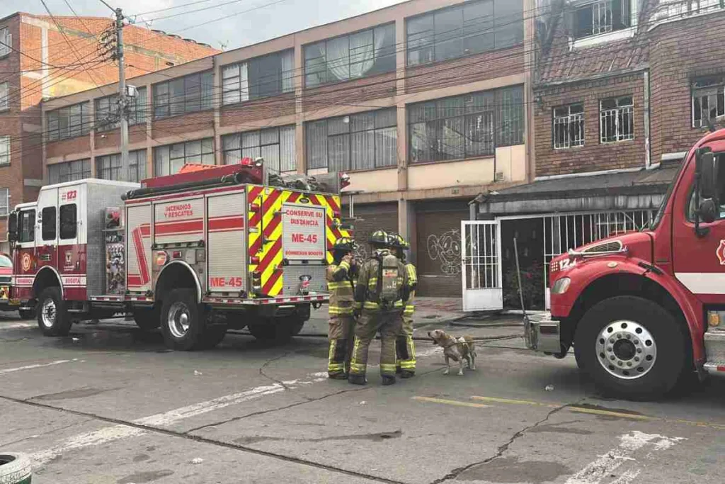 Tragedia Nocturna en Bogotá: Incendio en Chapinero Deja una Víctima Mortal