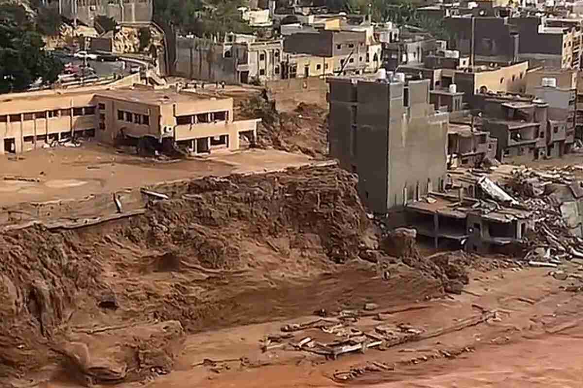 Libia sufre el embate de la tormenta "Daniel"