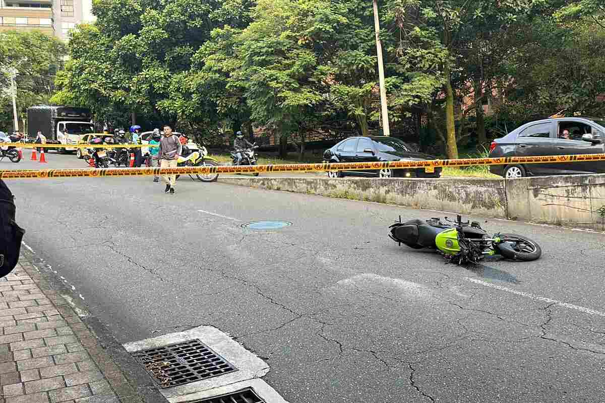 Tragedia en la Loma de Los Balsos: motociclista falleció en accidente