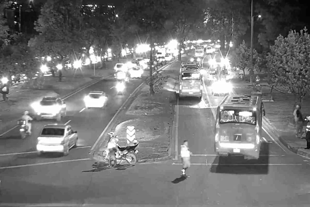 Accidente mortal: volqueta mata a motociclista en la avenida Boyacá con calle 9