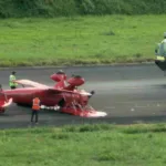 Fuerte ventarrón habría provocado el volcamiento de una avioneta en el Olaya Herrera