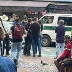 Intento de fleteo en Sabaneta termina en balacera en pleno parque