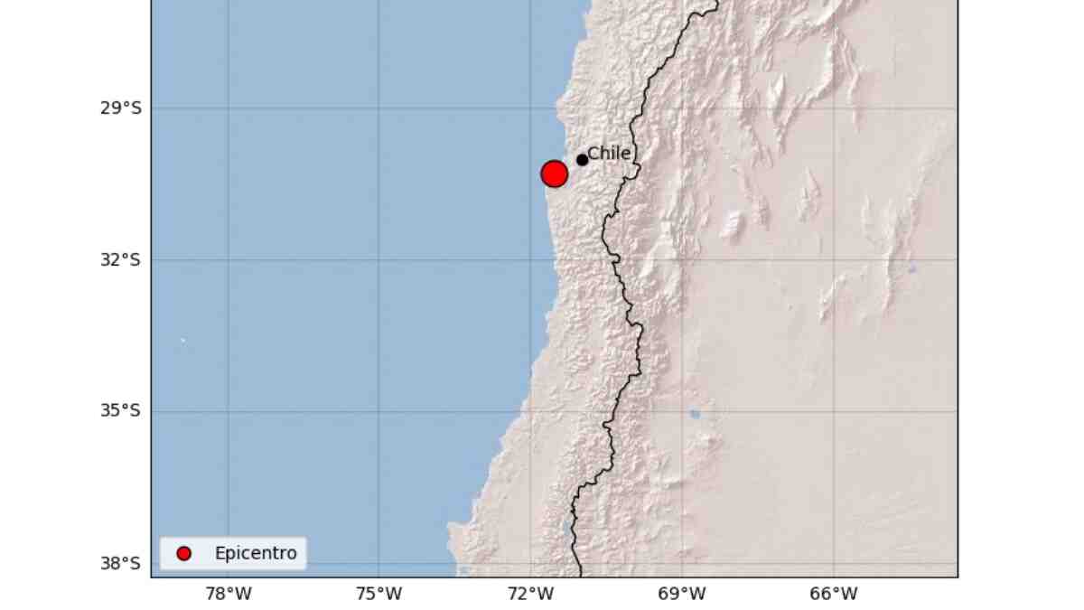 Chile se sacude con un sismo de 6,2 grados, pero no hay alerta de tsunami