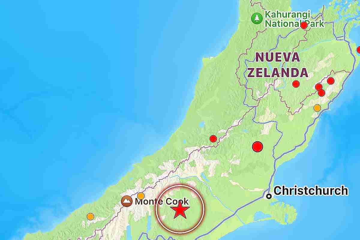 Sin daños graves ni alerta de tsunami tras terremoto de 6,2 en Nueva Zelanda