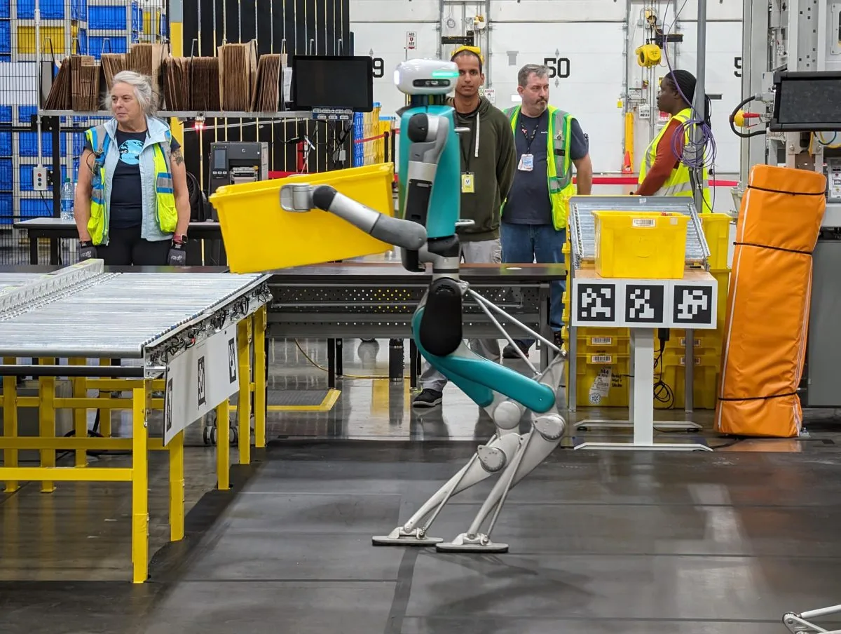 Amazon apuesta por un nuevo sistema robótico y más IA en almacenes para agilizar los envíos