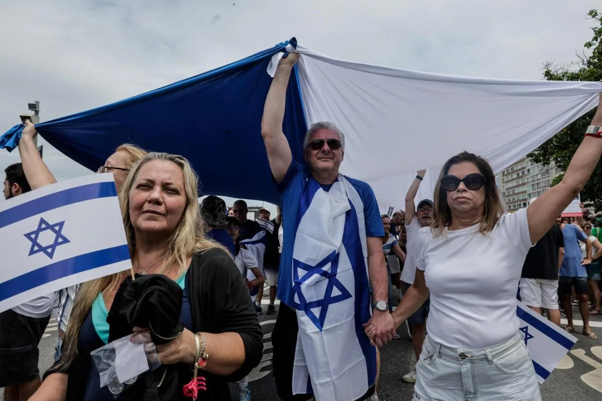 Cientos de brasileños se vuelven a manifestar a favor y en contra de Israel