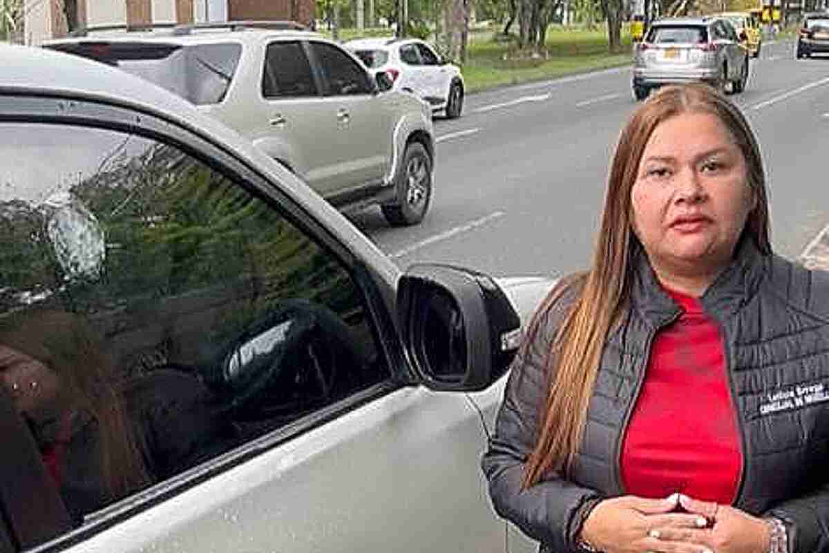 Blindaje de su carro salva a la concejala Leticia Orrego de un atentado en Medellín