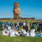 La cruzada mundial de la recóndita Isla de Pascua contra los plásticos de los océanos