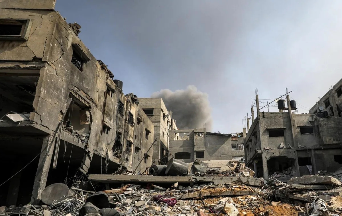 “La última tanda de bombardeos fue la peor”, dice una palestina que sigue en el norte de Gaza