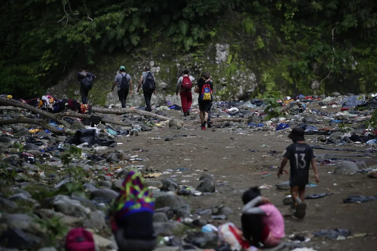 Las “cicatrices” ambientales de la crisis migratoria en la jungla del Darién