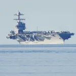 Los cazas y portaaviones enviados por EE.UU. como medida de disuasión llegan al Mediterráneo