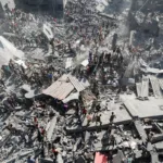 Unas 200.000 viviendas de Gaza, el 25% del área poblada, parcial o totalmente destruidas