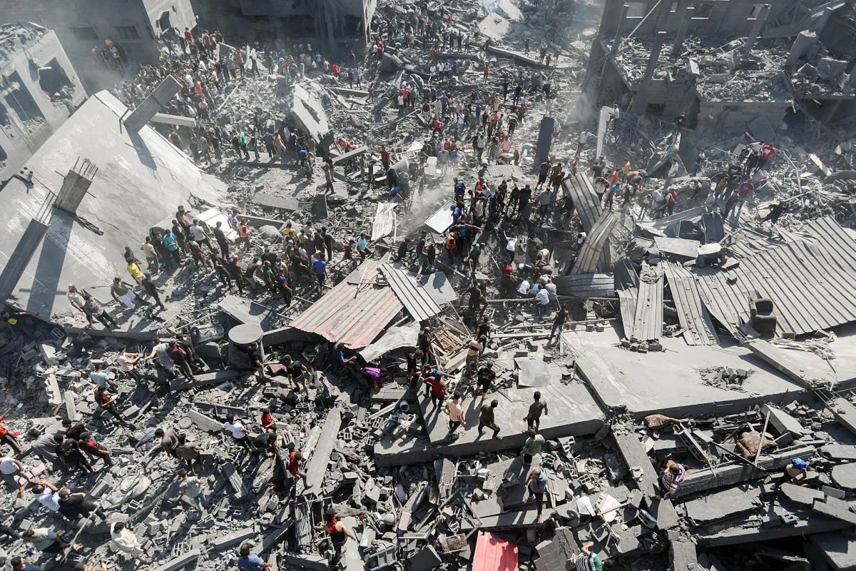 Unas 200.000 viviendas de Gaza, el 25% del área poblada, parcial o totalmente destruidas
