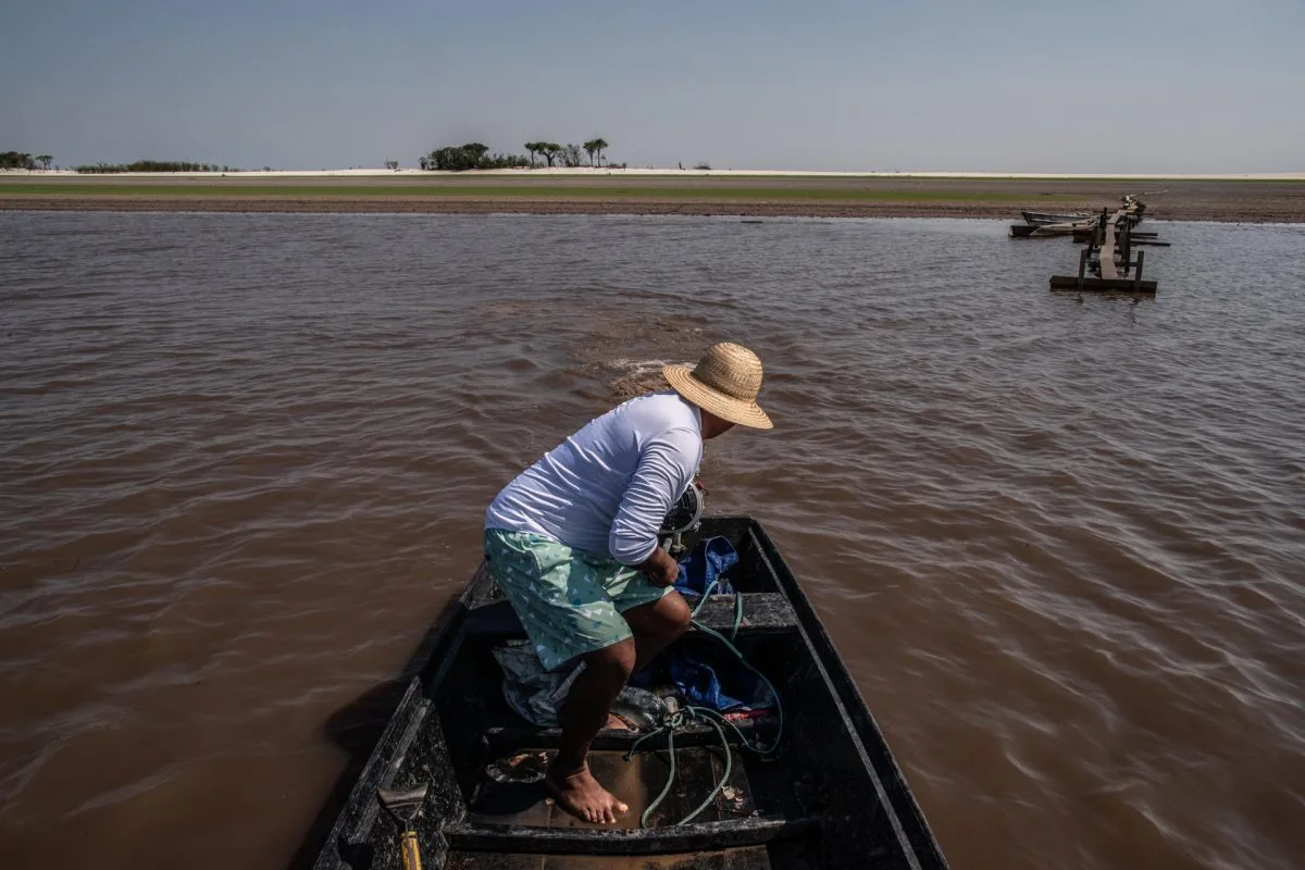 Viaje al corazón de la peor sequía en décadas de la Amazonia: “Aquí todo está parado”