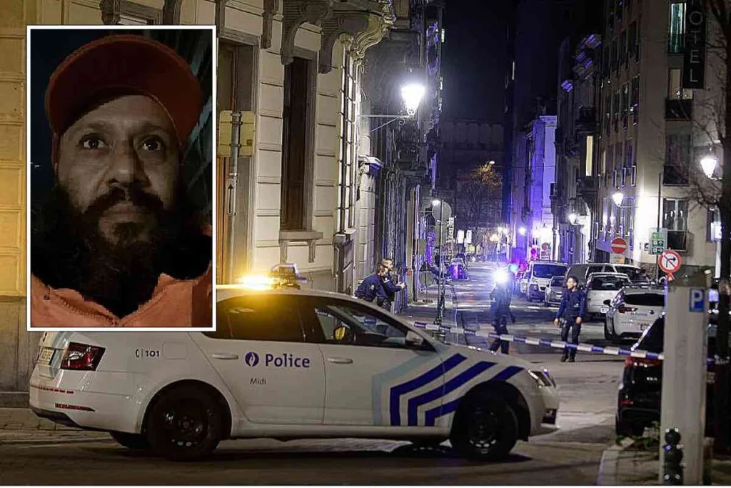Tiroteo en Bruselas: el atacante recarga su arma en plena calle tras matar a 2 personas