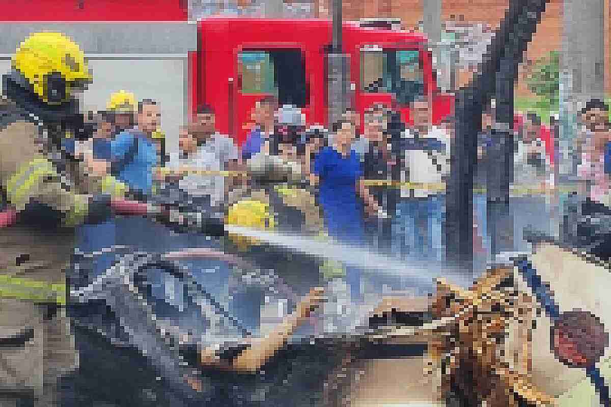 El cadete que escapó de las llamas de la avioneta en Cali perdió la batalla: murió en cuidados intensivos-juan David diaz solano