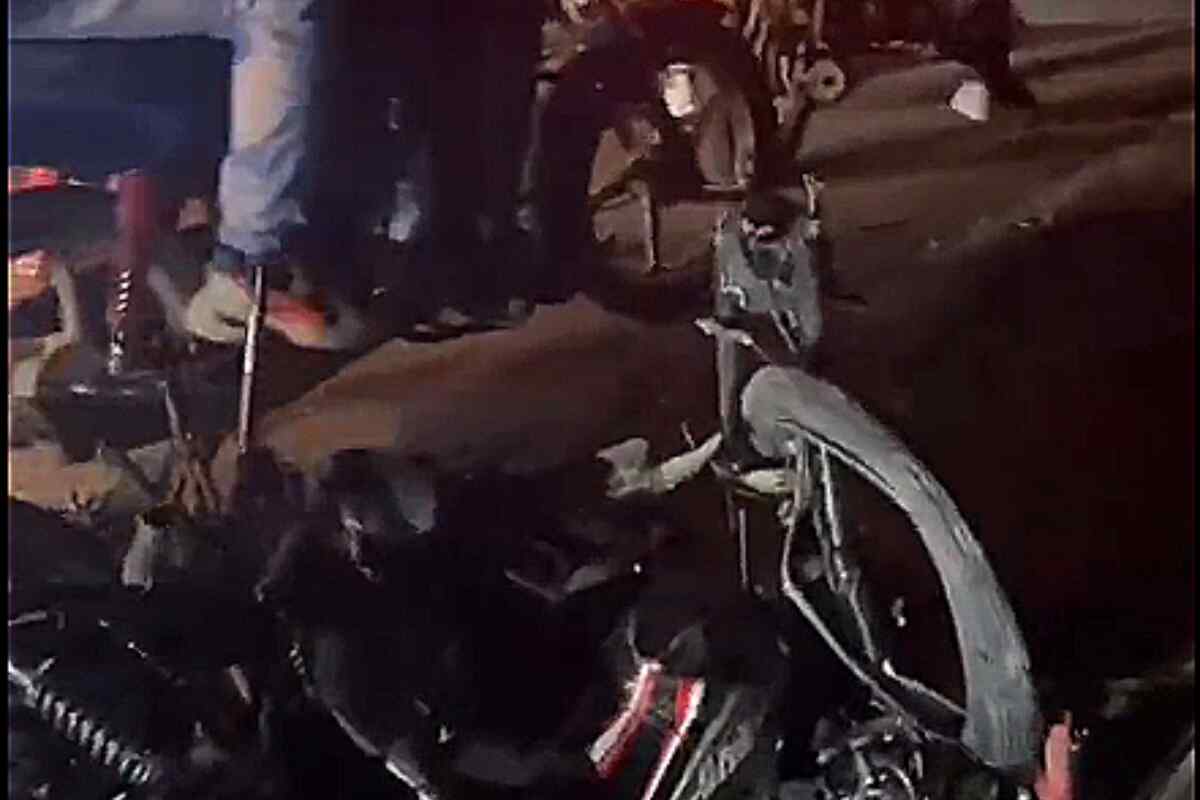 Joven falleció al ser atropellado por camión durante caravana de motos en Halloween en Caucasia