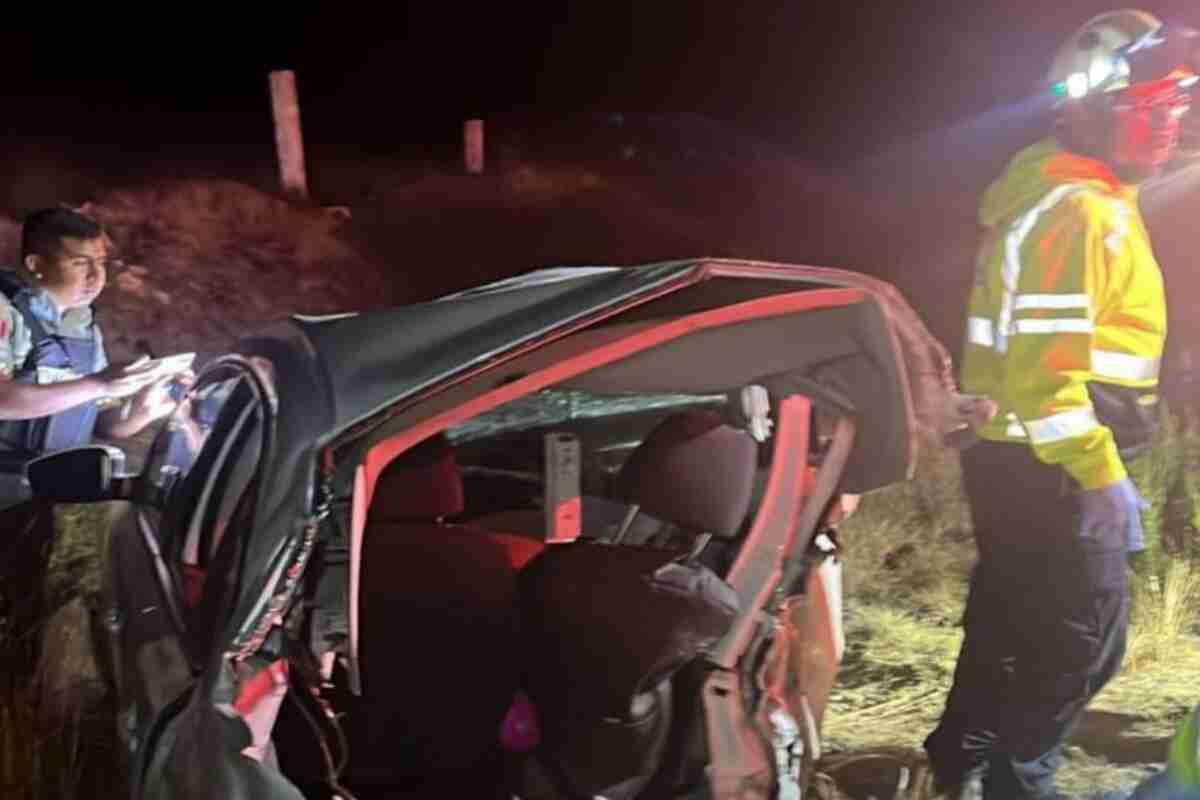 Cuatro muertos en choque entre camionetas en la supercarretera Cuacnopalan-Oaxaca