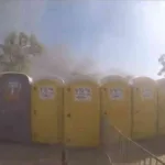 Así fue el ataque de Hamás a los baños del festival Nova en Israel: videos impactantes