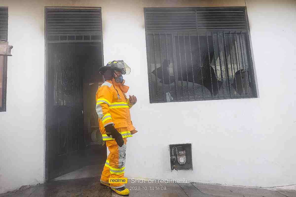 Niña muere calcinada en incendio en una vivienda de Altos del Peñón en Girardot
