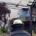 Trabajador sufre quemaduras graves tras explosión de gas e incendio en restaurante de Puerto Varas