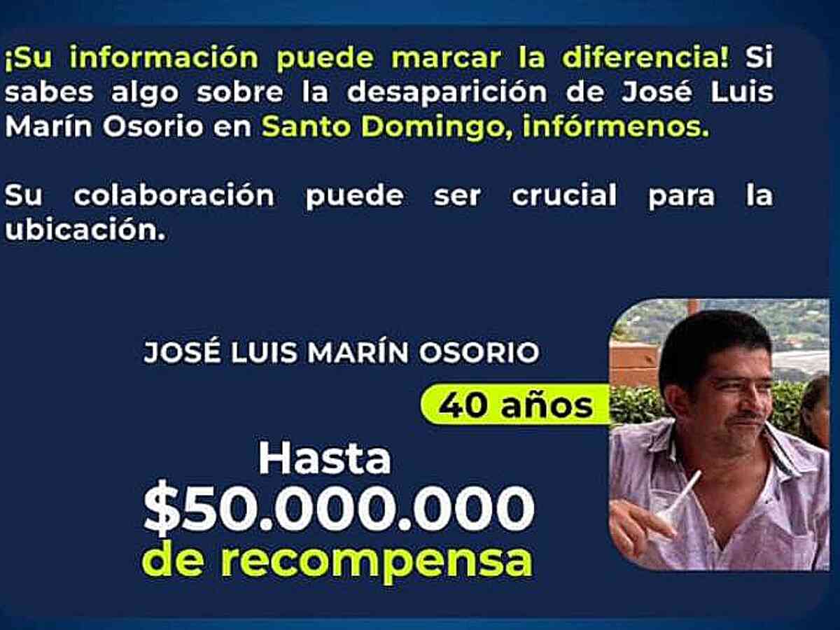 Desaparece reconocido comerciante en Antioquia: hay recompensa de 50 millones-jose Luis marin