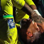 Lesión de Neymar en el partido entre Uruguay y Brasil por eliminatorias sudamericanas