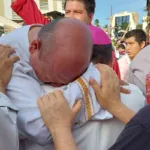 Ángel Vargas: El llanto del sacerdote tras el derrumbe del techo de una iglesia en Ciudad Madero, Tamaulipas