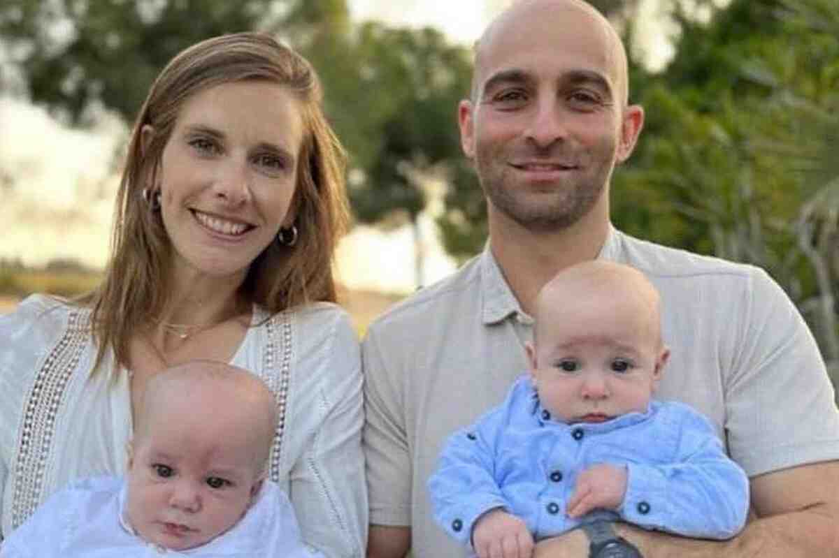 Itai y Hadar: los padres que dieron su vida por sus hijos gemelos en Israel-pareja muerta