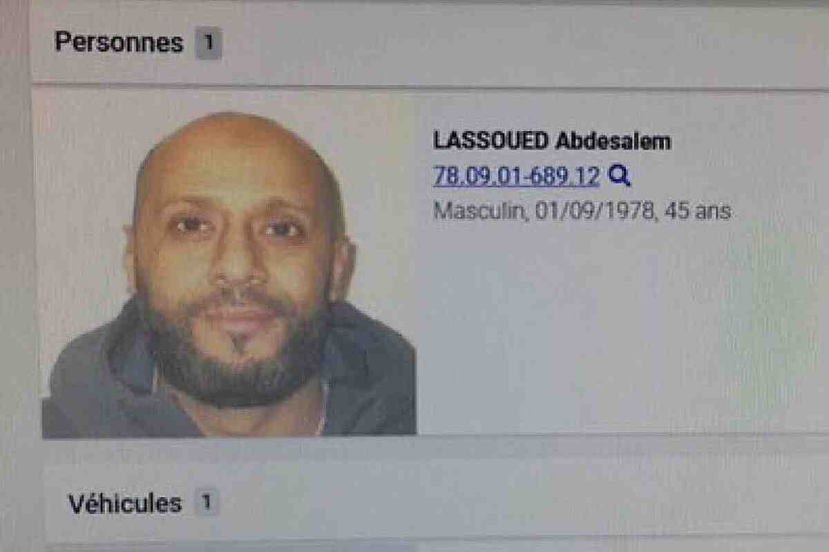 Así es Abdesalem Lassoued, el tunecino que mató a tiros a dos suecos en Bruselas