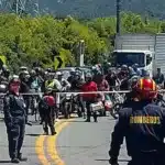 Choque entre una moto y una volqueta deja dos muertos en la vía La Ceja-Rionegro