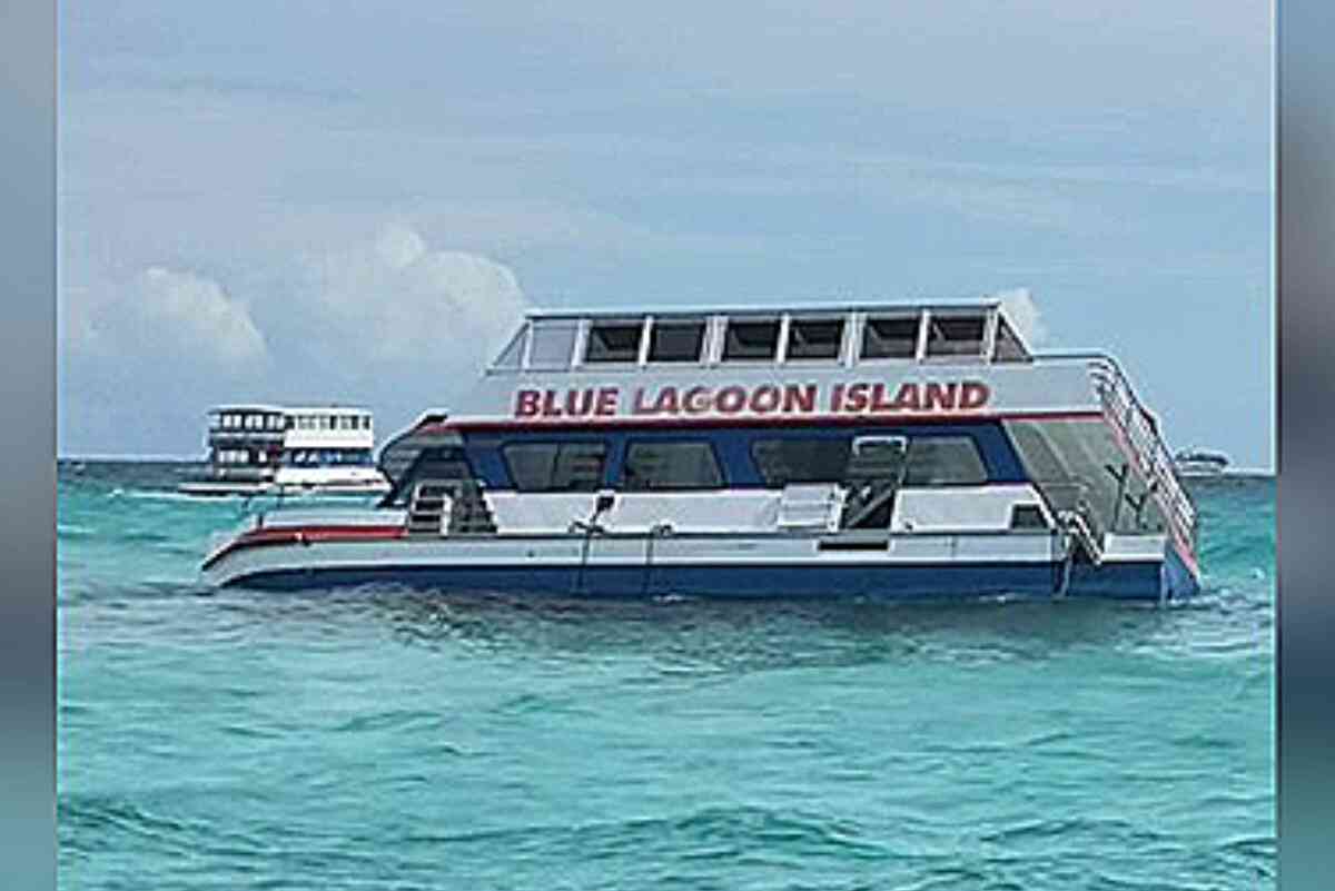 Tragedia en las Bahamas: una mujer muere al hundirse el ferry que la llevaba a la isla Blue Lagoon