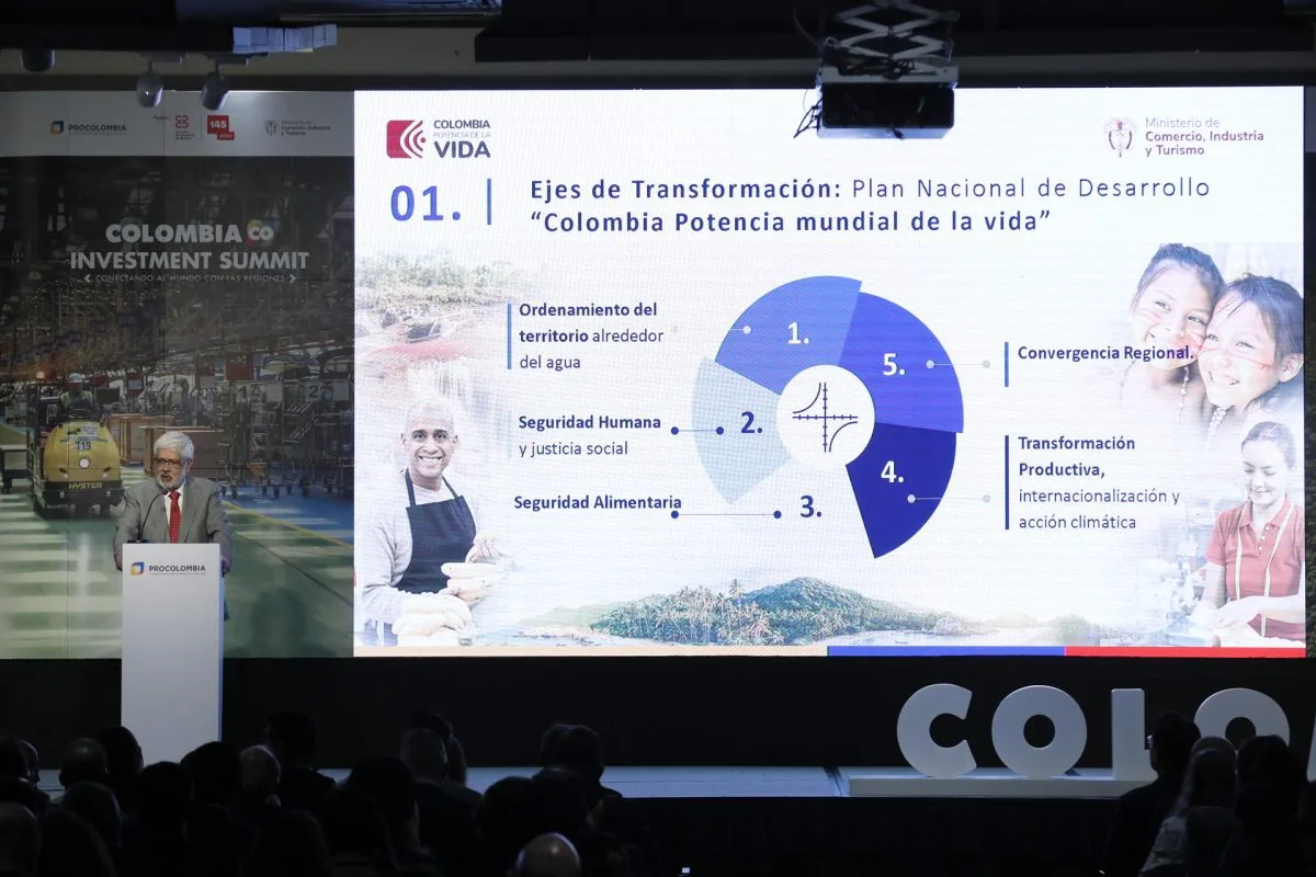 Colombia reúne a más de 700 empresarios en su octava cumbre de inversión extranjera