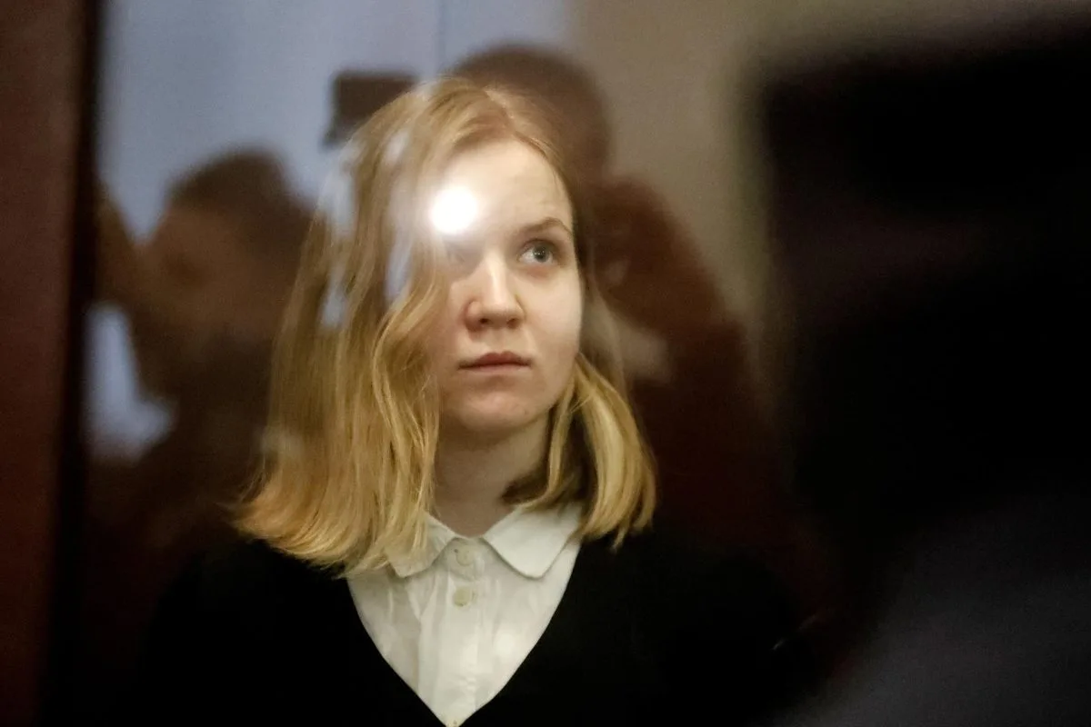 La Fiscalía acusa de "atentado" a Daria Trépova por el asesinato del bloguero militar ruso