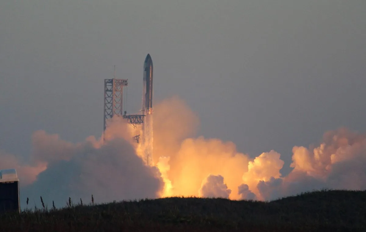 La mexicana Matamoros retumba en frontera norte con segundo despegue de cohete Starship 3