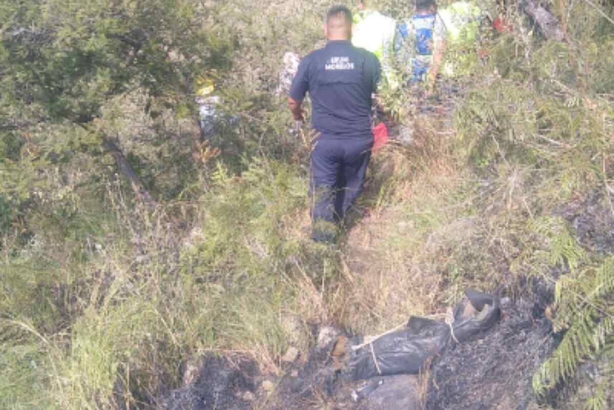 Se desploma ambulancia aérea en Temixco, Morelos; fallecen cuatro personas