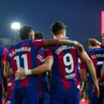 Lewandowski niega cualquier problema con Yamal tras el partido contra el Alavés