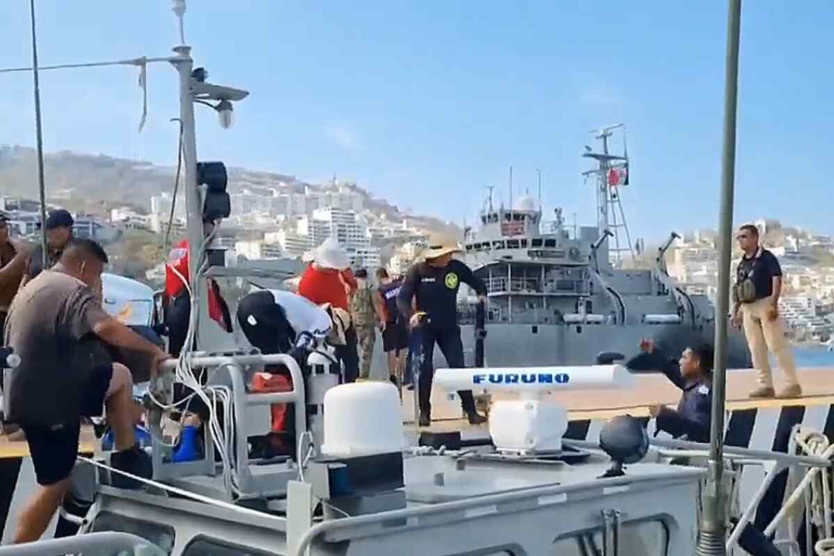 "Es realmente horrible": el desesperado mensaje de un marinero que sigue desaparecido tras el huracán Otis
