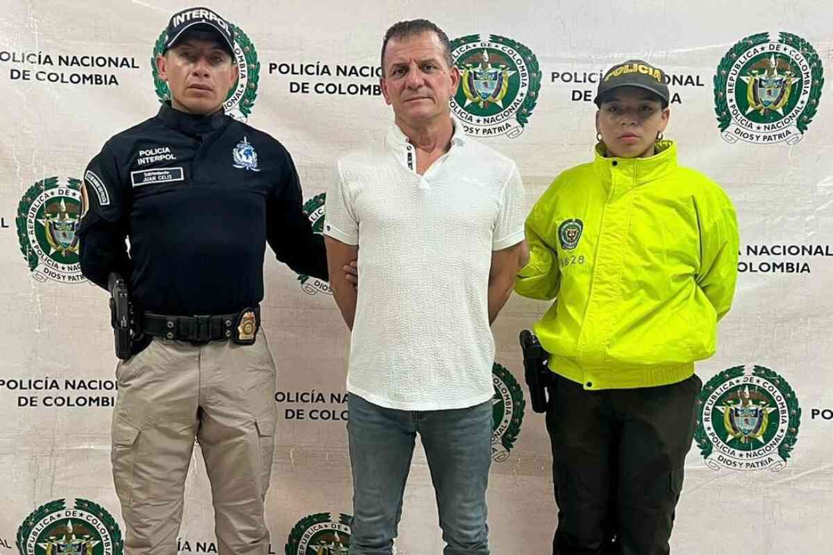 Massimo Gigliotti, el mafioso italiano que se escondía en Colombia, fue capturado en Barranquilla