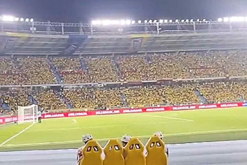 "Fuera Petro": el cántico que se escuchó en el Metropolitano antes del partido Colombia vs Brasil