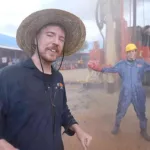 MrBeast viaja a África y construye 100 pozos para medio millón de personas