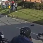Imprudencia fatal en Marinilla: peatón y motociclista mueren al chocar en autopista Medellín-Bogotá