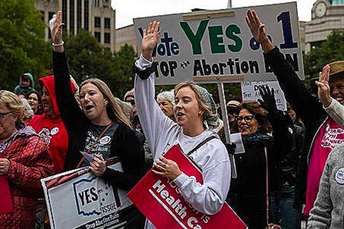 Histórica votación en Ohio: aprueban el derecho al aborto en la Constitución