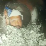 Así están los 41 hombres atrapados en un túnel en India: difunden las primeras imágenes de su calvario