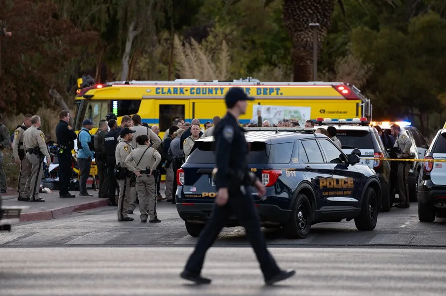 Tres muertos y un herido crítico en un tiroteo en una universidad de Las Vegas