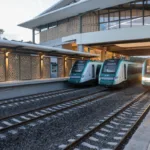 Viaje inaugural del Tren Maya concluye tras más de dos horas de viaje por el sur de México
