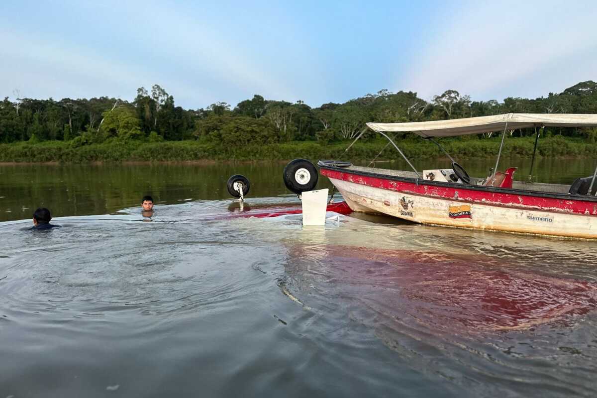 Encuentran el cadáver de un niño que cayó al río Guaviare tras accidente aéreo