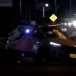 Dos personas perdieron la vida al volcarse una camioneta en un accidente en el norte de Bogotá, en la vía que lleva a Chía