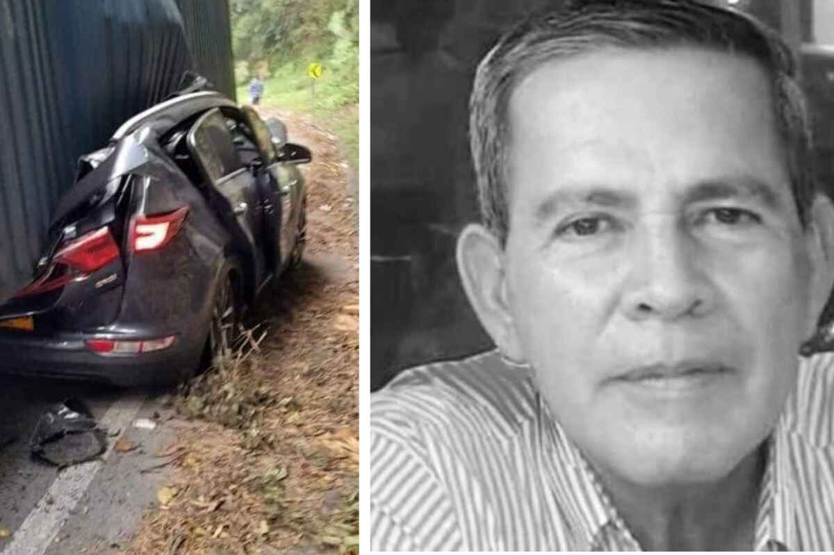 Enrique Ortiz Santos murió en el acto: un tractocamión le cayó sobre la camioneta que conducía el coordinador de seguridad de Sevicol en la vía Bucaramanga-pamplona