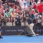Susto en Brisbane: una serpiente venenosa se cuela en la cancha de tenis